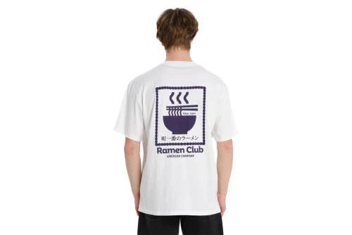 Emerson Ramen Club T-Shirt Ανδρικό (261.EM33.23 FROSTY WHITE)