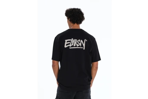 Emerson T-Shirt Ανδρικό (261.EM33.24 BLACK-WHITE)