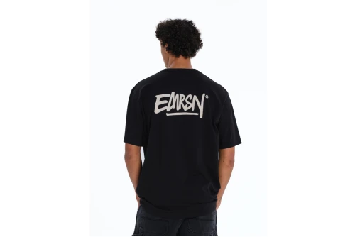 Emerson T-Shirt Ανδρικό (261.EM33.24 BLACK-WHITE)