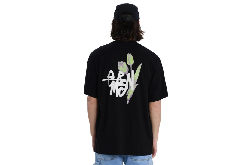 Emerson Ανδρικό Κοντομάνικο T-Shirt Μαύρο