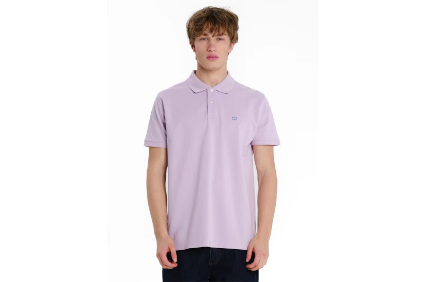 Emerson Ανδρικό Κοντομάνικο Polo T-Shirt Λεβάντα