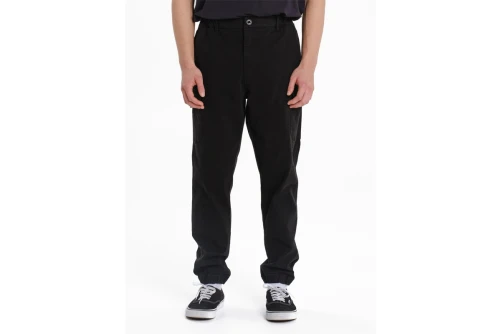 Emerson Half-Elasticated Παντελόνι Cargo Ανδρικό (261.EM42.40 BLACK)