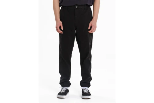 Emerson Half-Elasticated Παντελόνι Cargo Ανδρικό (261.EM42.40 BLACK)