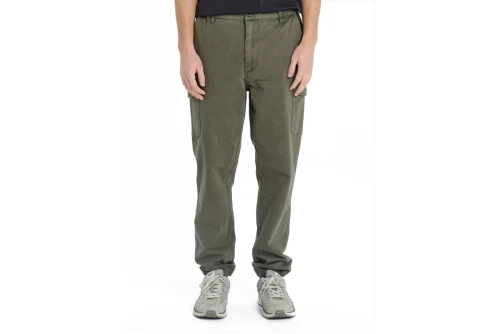 Emerson Half-Elasticated Παντελόνι Cargo Ανδρικό (261.EM42.40 OLIVE)