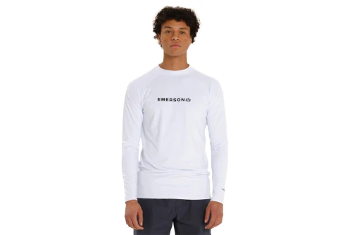 Emerson Rashguard Μακρυμάνικη Μπλούζα Uv Protection Ανδρική (261.EM56.03 WHITE)