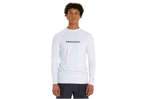 Emerson Rashguard Μακρυμάνικη Μπλούζα Uv Protection Ανδρική (261.EM56.03 WHITE)