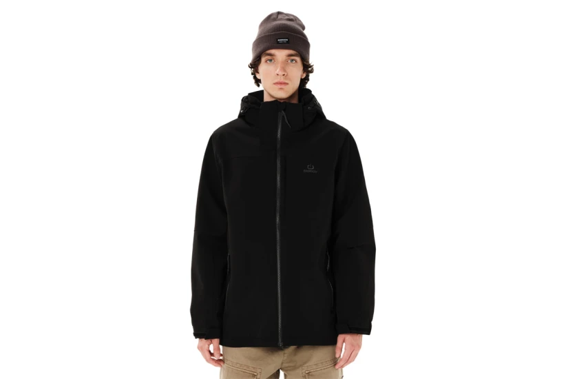 Emerson Detachable Hood Μπουφάν Αντιανεμικό Ανδρικό (262.EM10.06 BLACK)