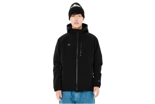 Emerson Hooded Μπουφάν Αντιανεμικό Ανδρικό (262.EM10.16 BLACK)
