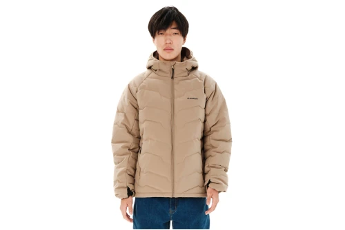 Emerson Hooded Μπουφάν Puffer Ανδρικό (262.EM10.56 BEIGE)