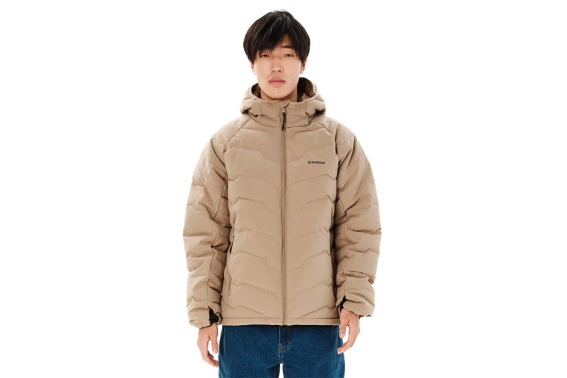 Emerson Hooded Μπουφάν Puffer Ανδρικό (262.EM10.56 BEIGE)
