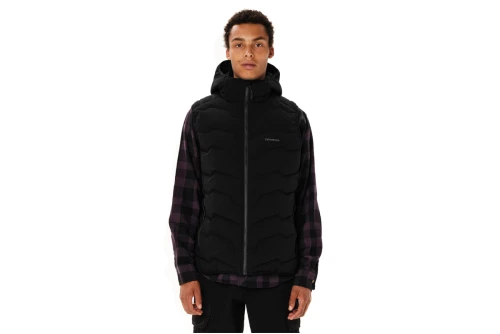 Emerson Hooded Puffer Μπουφάν Αμάνικο Ανδρικό (262.EM10.57 BLACK)