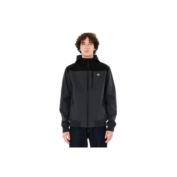 Emerson Bonded Bomber Μπουφάν Αντιανεμικό Ανδρικό (262.EM11.37 D.GREY-BLACK)