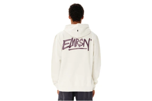 Emerson Tag Hoodie Ανδρικό (262.EM20.09 CLAY WHITE)