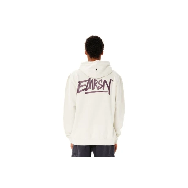 Emerson Tag Hoodie Ανδρικό (262.EM20.09 CLAY WHITE)
