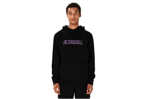 Emerson Logo Hoodie Ανδρικό (262.EM20.12 BLACK)