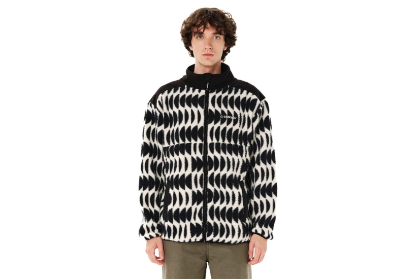 Emerson High-Pile Ζακέτα Fleece Ανδρική (262.EM290.156 PR613 OFF WHITE)