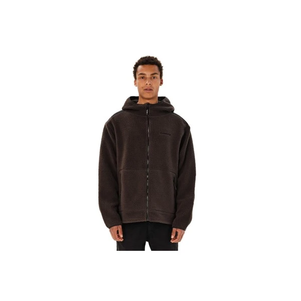 Emerson Hooded High-Pile Ζακέτα Fleece Ανδρική (262.EM290.43 COFFEE BROWN)