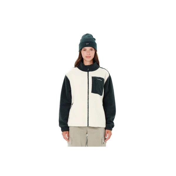 Emerson High-Pile Ζακέτα Fleece Γυναικεία (262.EW290.37 OFF WHITE-FOREST)
