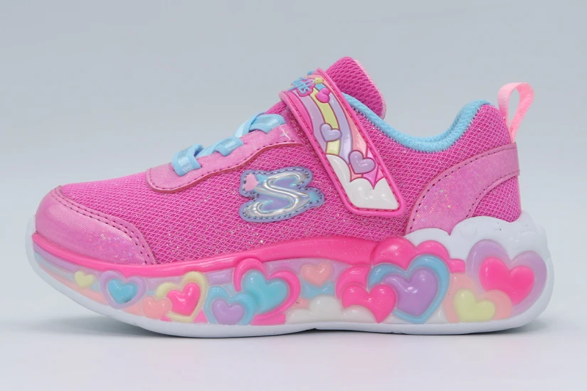 Skechers Top Of Love Βρεφικά Sneakers Ροζ