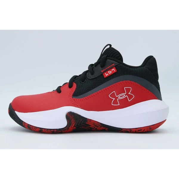 Under Armour Ps Lockdown 7 Παπούτσια Για Μπάσκετ Παιδικά (3028514-600)