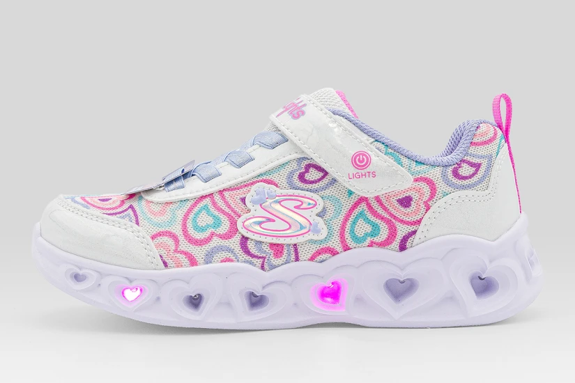 Skechers Heart Lights - Boogie Love Παιδικά Sneakers Πολύχρωμα