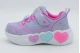 Skechers Enchanted Heart Lights Βρεφικά Sneakers Λεβάντα, Διάφορα Χρώματα