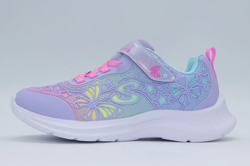 Skechers Butterfly Flush Παιδικά Sneakers Πολύχρωμα