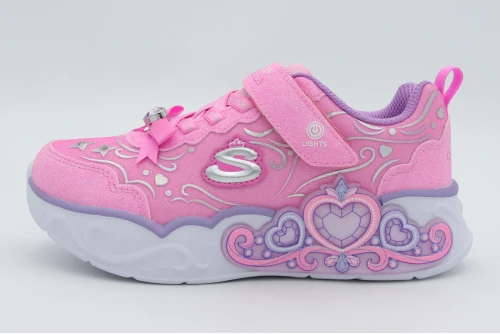 Skechers S Lights - Princess Steps Sneakers (303732LC-PNK)