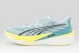 Puma Deviate Nitro 4 Ανδρικά Αθλητικά Παπούτσια για Τρέξιμο Γαλάζια, Κίτρινο Φλούο, Μαύρα, Λευκά