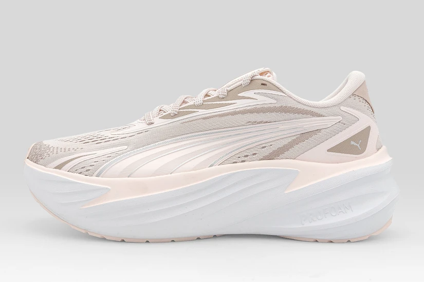 Puma Maxima Pro Αθλητικά Παπούτσια για Τρέξιμο Ροζ, Μπεζ, Λευκά