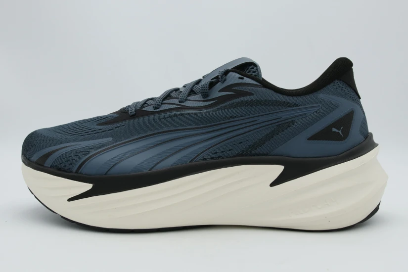 Puma Maxima Pro Ανδρικά Αθλητικά Παπούτσια για Τρέξιμο Μπλε, Εκρού, Μαύρα