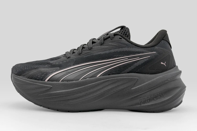 Puma Maxima Pro Αθλητικά Παπούτσια για Τρέξιμο Μαύρα, Ροζ