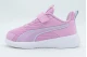 Puma Flyer 4 Βρεφικά Αθλητικά Παπούτσια για Τρέξιμο Ροζ, Λευκό, Γκρι Ανοιχτό