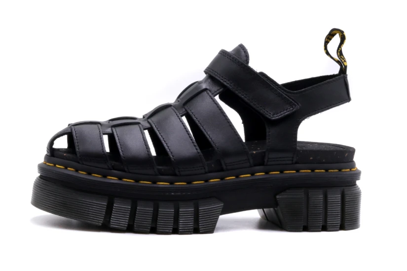 Dr. Martens Ricki Fisherman Γυναικεία Σανδάλια Μαύρα