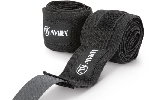 Amila Μπαντάζ Πυγμαχίας Amila Handwrap 3M Μαύρο (32000)