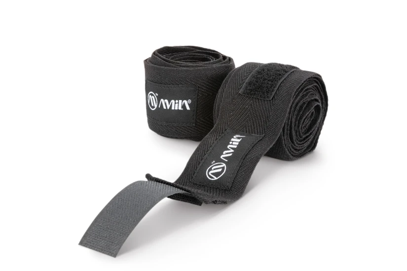 Amila Μπαντάζ Πυγμαχίας Amila Handwrap 3M Μαύρο (32000)