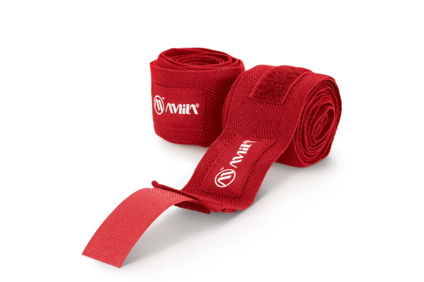 Amila Μπαντάζ Πυγμαχίας Amila Handwrap 4,5M Κόκκινο (32004)