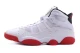 Jordan 6 Rings Ανδρικά Sneakers Λευκά, Κόκκινα, Μαύρα