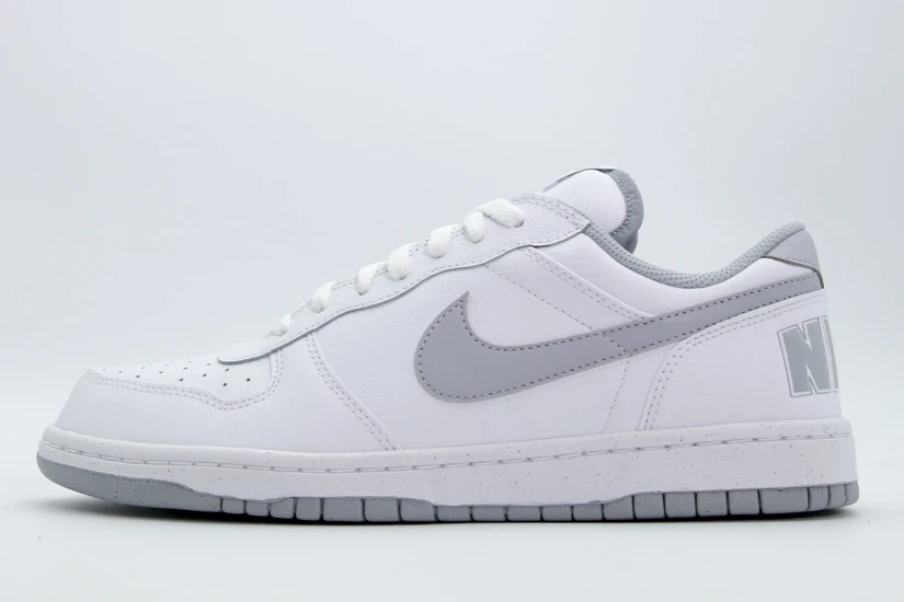Nike Big Low Ανδρικά Sneakers Λευκά, Γκρι
