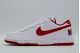 Nike Big Low Ανδρικά Sneakers Λευκά, Κόκκινα