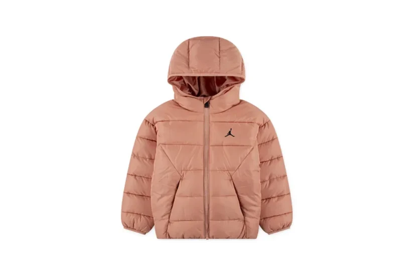 Jordan Παιδικό Μπουφάν Puffer Σομόν