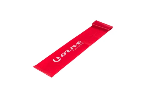 Real-Motion Λάστιχα Γυμναστικής - Elastic Band Olive Medium-Red (362 49591)