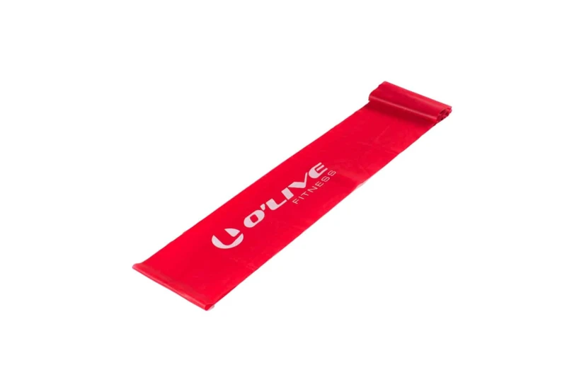 Real-Motion Λάστιχα Γυμναστικής - Elastic Band Olive Medium-Red (362 49591)