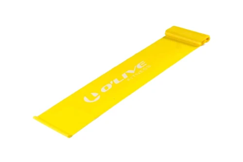 Real-Motion Λάστιχα Γυμναστικής - Elastic Band Olive Light - Yellow (362 49592)