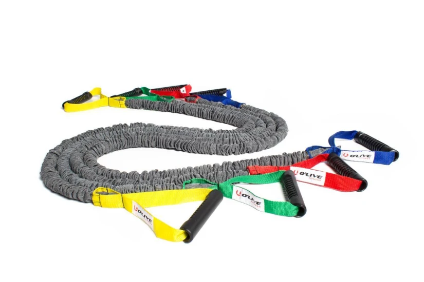 Real-Motion Λάστιχα Aντίστασης - Resistance Tube Plus Light - Yellow (362 49657)