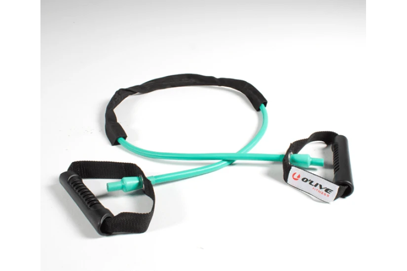 Real-Motion Λάστιχο Με Λαβές - Resistance Tube Medium - Green (362 49663)