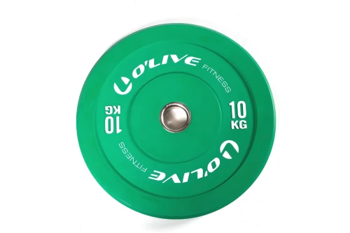 Real-Motion Ολυμπιακοί Δίσκοι Βαρών - Bumper Olympic Plates | Color 10Kg (362 49748)