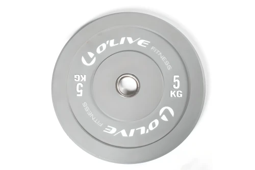 Real-Motion Ολυμπιακοί Δίσκοι Βαρών - Bumper Olympic Plates | Color 5Kg (362 49749)