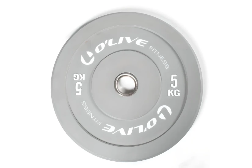 Real-Motion Ολυμπιακοί Δίσκοι Βαρών - Bumper Olympic Plates | Color 5Kg (362 49749)