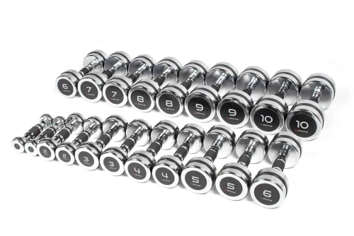 Real-Motion Αλτήρες Χρωμίου - Chromed Dumbbells 8Kg (362 49832)